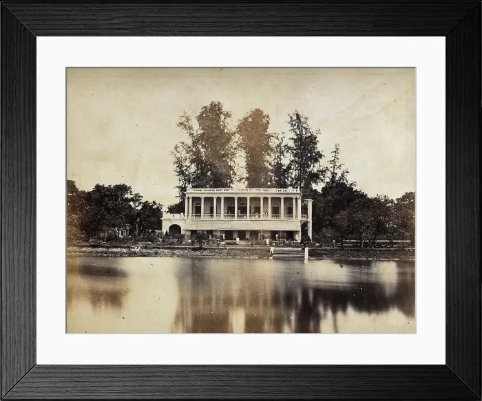 Framed Print : Armenians residence near Calcutta, c1890s. Creator: Unknown. Armenians residence near Calcutta, c1890s. Creator: Unknown Framed Print : Armenians residence near Calcutta, c1890s. Creator: Unknown. Armenians residence near Calcutta, c1890s. Creator: Unknown