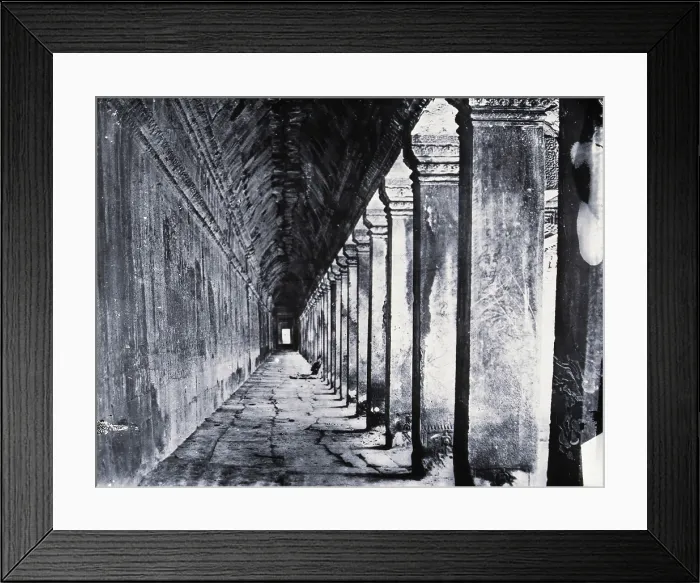 Framed Print : Nakhon Thom [Angkor Wat], Cambodia, 1866, (1981). Creator: Unknown