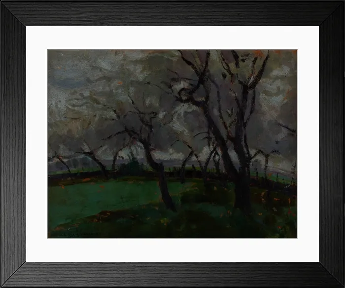 Framed Print : Landscape, 1899. Creator: Jan Stanislawski Framed Print : Landscape, 1899. Creator: Jan Stanislawski