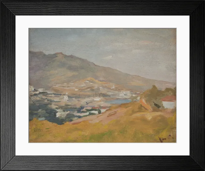 Framed Print : Yalta, The Cycle 'From the Travel to the Crimea', 1904. Creator: Jan Ciaglinski Framed Print : Yalta, The Cycle 'From the Travel to the Crimea', 1904. Creator: Jan Ciaglinski