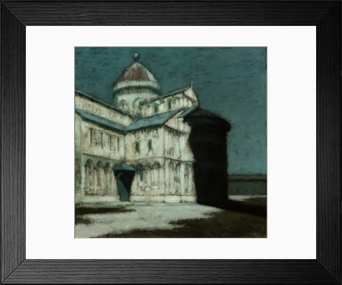 Framed Print : Cathedral of Pisa, c1905. Creator: Olga Boznanska Framed Print : Cathedral of Pisa, c1905. Creator: Olga Boznanska