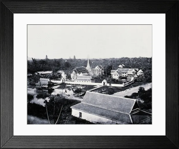 Framed Print : Ayuthia, Siam [Thailand], 1865, (1981). Creator: Unknown