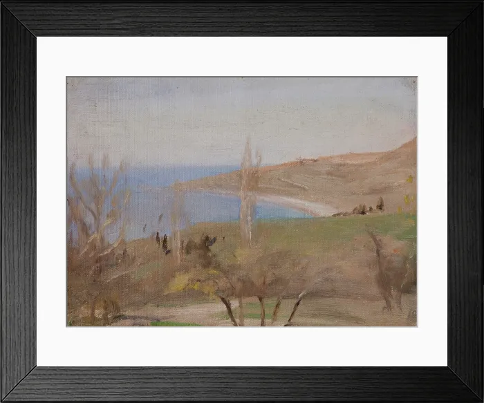 Framed Print : Yalta (Spring-Poplars), 1906. Creator: Jan Ciaglinski Framed Print : Yalta (Spring-Poplars), 1906. Creator: Jan Ciaglinski