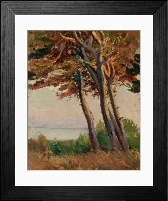 Framed Print : Pines at Polaga, 1908. Creator: Leon Wyczolkowski Framed Print : Pines at Polaga, 1908. Creator: Leon Wyczolkowski