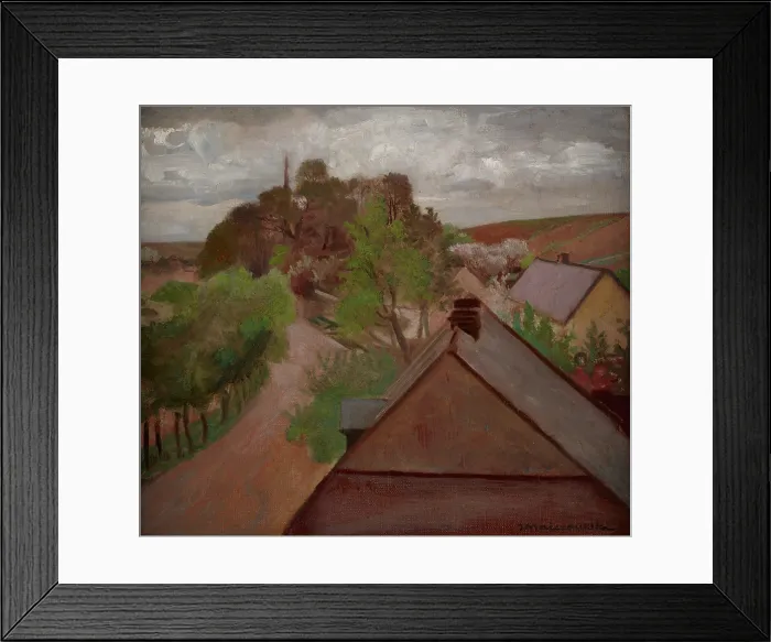 Framed Print : Country Landscape with a Road, between 1917-1921. Creator: Jacek Malczewski Framed Print : Country Landscape with a Road, between 1917-1921. Creator: Jacek Malczewski