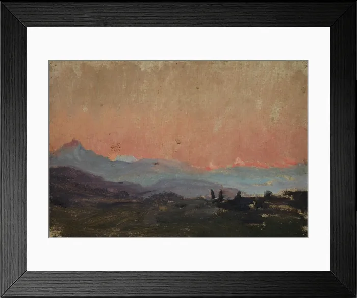 Framed Print : Vladikavkaz, 1892. Creator: Jan Ciaglinski Framed Print : Vladikavkaz, 1892. Creator: Jan Ciaglinski