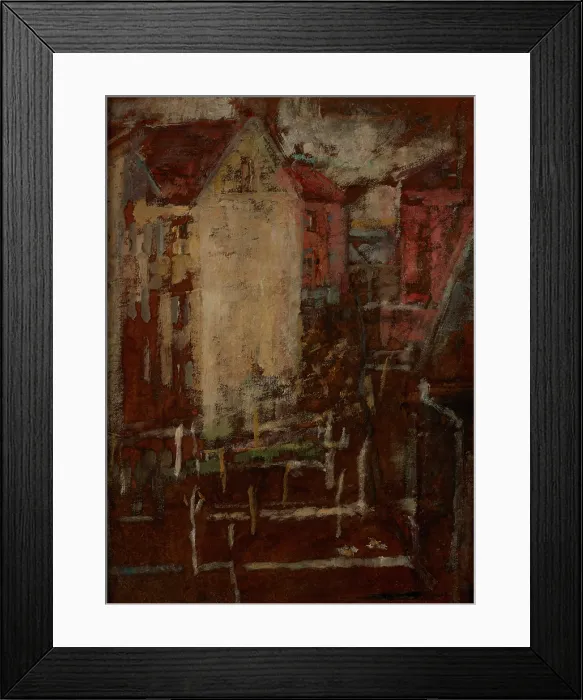 Framed Print : Sketch of a Landscape, c1885. Creator: Olga Boznanska Framed Print : Sketch of a Landscape, c1885. Creator: Olga Boznanska