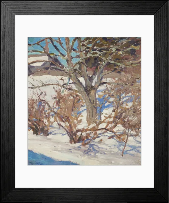 Framed Print : Winter Landscape, 1901. Creator: Ferdynand Ruszczyc Framed Print : Winter Landscape, 1901. Creator: Ferdynand Ruszczyc