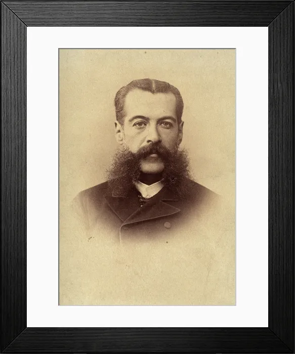 Framed Print : Demetrio Mejia, 1890s. Creator: Cruces y Cia Framed Print : Demetrio Mejia, 1890s. Creator: Cruces y Cia
