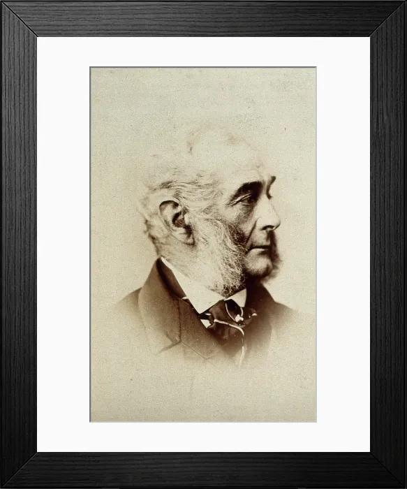 Framed Print : Sir Francis Grant, c1870. Creator: Elliott & Fry Framed Print : Sir Francis Grant, c1870. Creator: Elliott & Fry