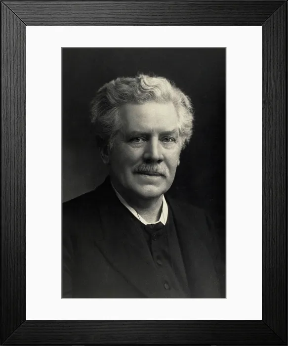 Framed Print : Magnus Gustav Retzius, 1908. Creator: Elliott & Fry Framed Print : Magnus Gustav Retzius, 1908. Creator: Elliott & Fry