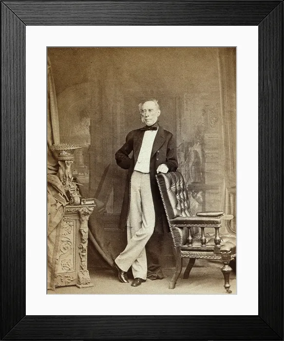 Framed Print : Sir James Clark, 1867. Creator: Ernest Edwards Framed Print : Sir James Clark, 1867. Creator: Ernest Edwards