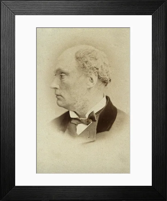 Framed Print : Daniel Maclise, late 19th century. Creator: John & Charles Watkins Framed Print : Daniel Maclise, late 19th century. Creator: John & Charles Watkins
