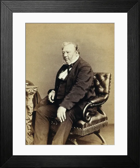 Framed Print : Francis Henry Ramsbotham, 1867. Creator: Ernest Edwards Framed Print : Francis Henry Ramsbotham, 1867. Creator: Ernest Edwards