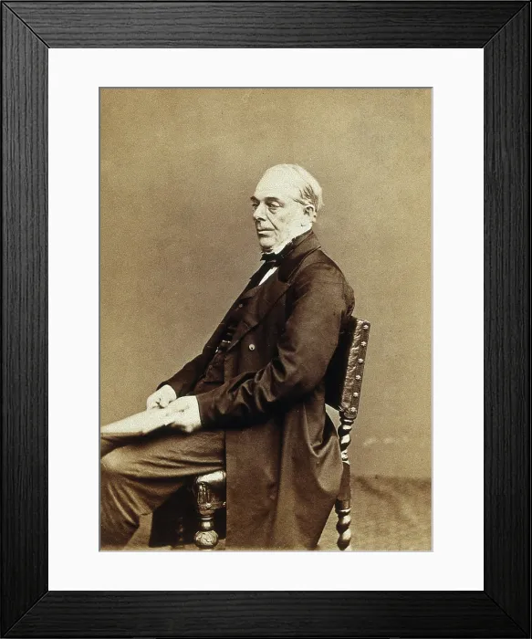 Framed Print : Robert W Dunn, 1868. Creator: Ernest Edwards Framed Print : Robert W Dunn, 1868. Creator: Ernest Edwards