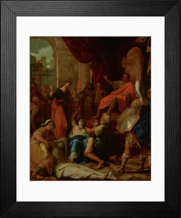 Framed Print : Christ Before Pilate, c1650. Creator: Unknown Framed Print : Christ Before Pilate, c1650. Creator: Unknown