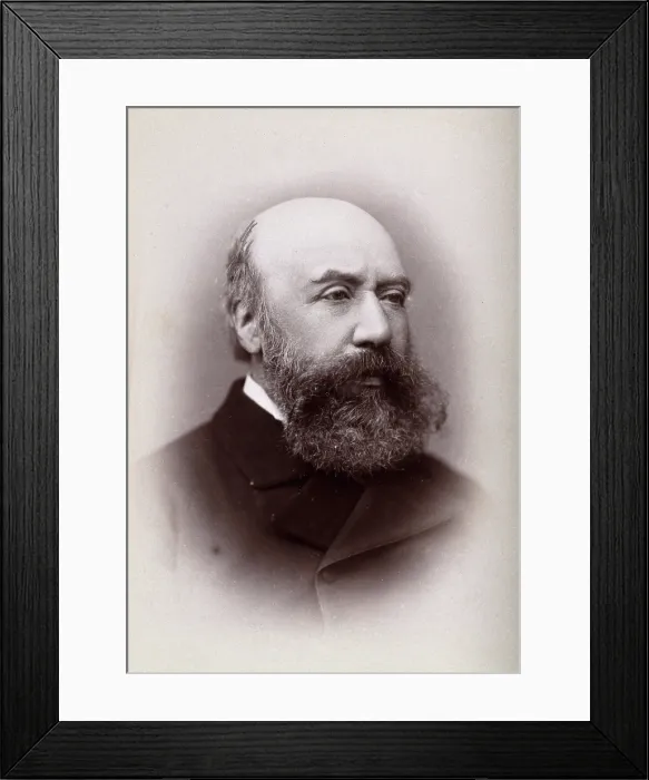 Framed Print : Robert Sydenham Fancourt Barnes, 1881. Creator: George Milner Gibson Jerrard Framed Print : Robert Sydenham Fancourt Barnes, 1881. Creator: George Milner Gibson Jerrard