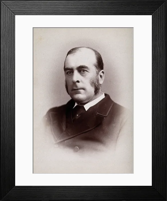Framed Print : Edward Hallaran Bennett, 1881. Creator: George Milner Gibson Jerrard Framed Print : Edward Hallaran Bennett, 1881. Creator: George Milner Gibson Jerrard