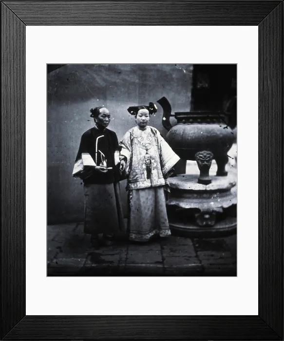 Framed Print : China, 1981 (from a negative of 1869). Creator: John Thomson Framed Print : China, 1981 (from a negative of 1869). Creator: John Thomson