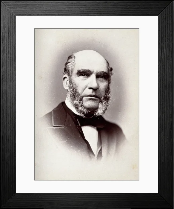Framed Print : George Critchett, 1881. Creator: George Milner Gibson Jerrard Framed Print : George Critchett, 1881. Creator: George Milner Gibson Jerrard