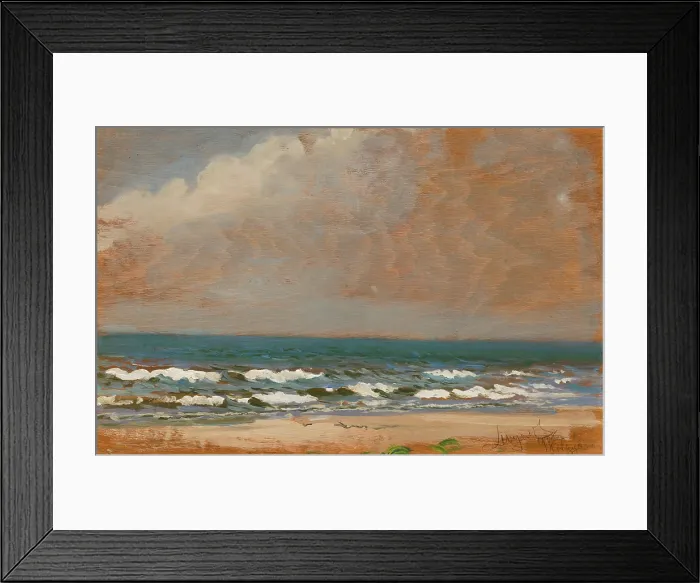 Framed Print : Seascape from Polaga, 1908. Creator: Leon Wyczolkowski Framed Print : Seascape from Polaga, 1908. Creator: Leon Wyczolkowski