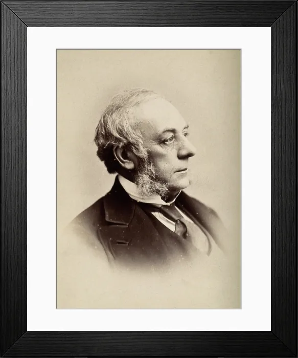 Framed Print : Sir John Eric Erichsen, 1881. Creator: George Milner Gibson Jerrard Framed Print : Sir John Eric Erichsen, 1881. Creator: George Milner Gibson Jerrard