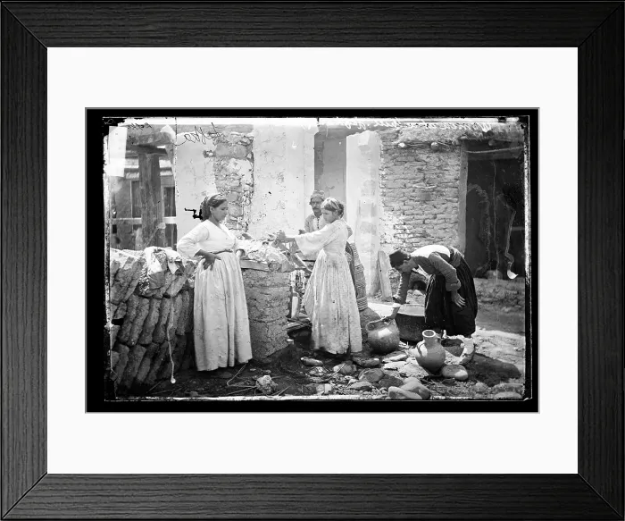 Framed Print : Lefka, Cyprus, 1878. Creator: John Thomson Framed Print : Lefka, Cyprus, 1878. Creator: John Thomson