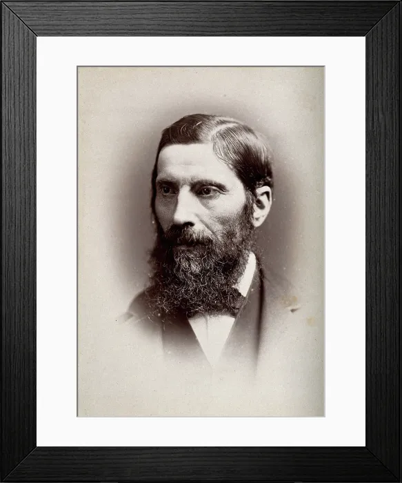 Framed Print : Sir George Murray Humphry, 1881. Creator: George Milner Gibson Jerrard Framed Print : Sir George Murray Humphry, 1881. Creator: George Milner Gibson Jerrard