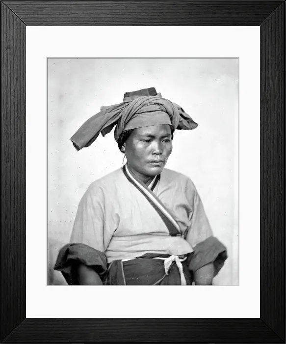 Framed Print : Baksa, Formosa (Taiwan), 1871. Creator: John Thomson Framed Print : Baksa, Formosa (Taiwan), 1871. Creator: John Thomson