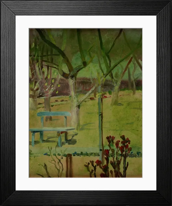 Framed Print : View of the Garden, between 1900-1904. Creator: Jacek Malczewski Framed Print : View of the Garden, between 1900-1904. Creator: Jacek Malczewski