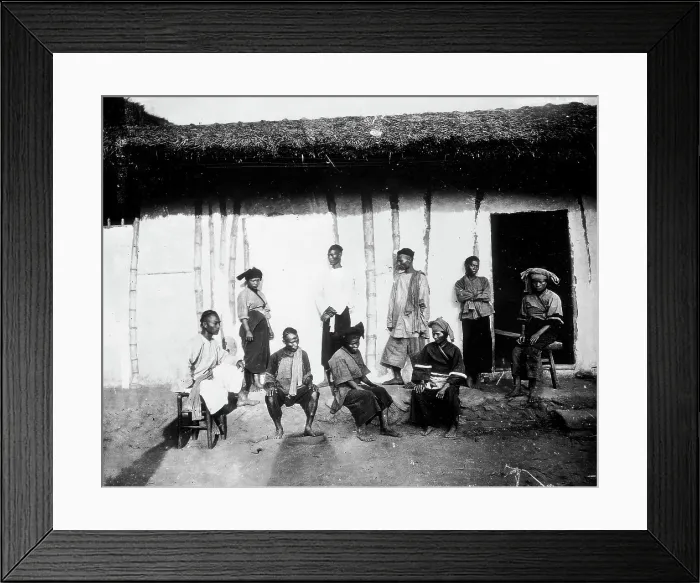 Framed Print : Formosa (Taiwan), 1981 (from a negative of 1871). Creator: John Thomson Framed Print : Formosa (Taiwan), 1981 (from a negative of 1871). Creator: John Thomson
