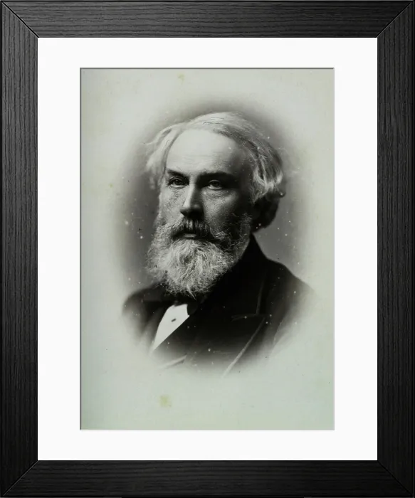 Framed Print : Sir Samuel Wilks, 1881. Creator: George Milner Gibson Jerrard Framed Print : Sir Samuel Wilks, 1881. Creator: George Milner Gibson Jerrard