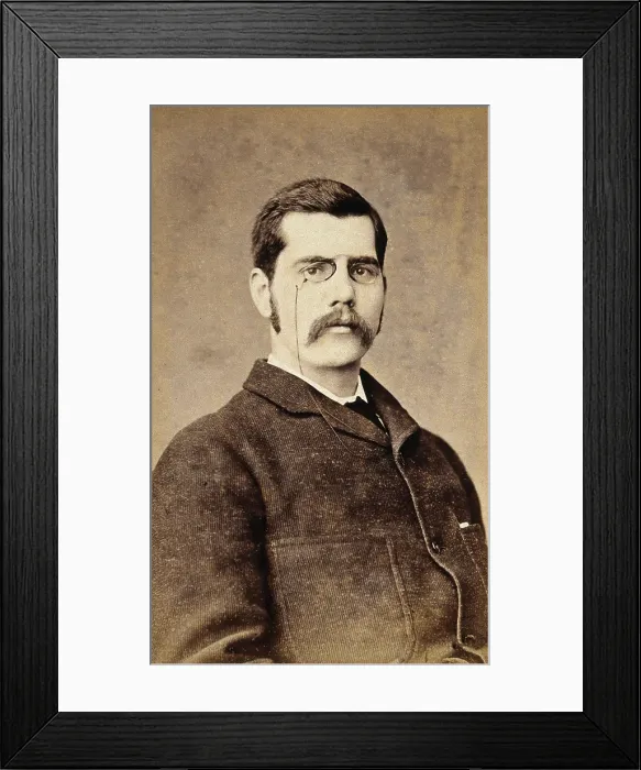 Framed Print : Alexander Theodore Brand, late 19th century. Creator: GW Wilson and Company Framed Print : Alexander Theodore Brand, late 19th century. Creator: GW Wilson and Company
