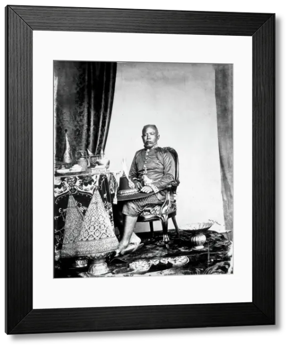 Framed Print : Siam (Thailand), 1981 (from a negative of 1866). Creator: John Thomson