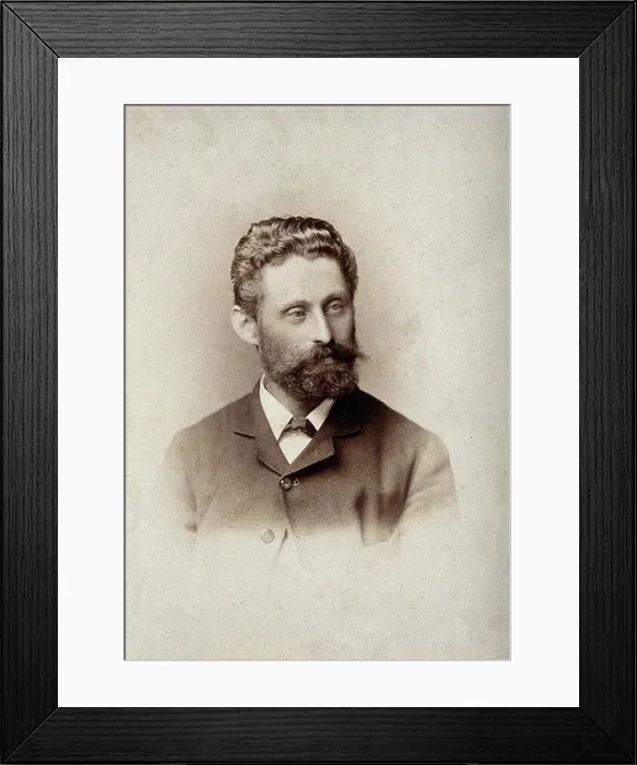Framed Print : Edward Emanuel Klein, c1870s. Creator: Unknown Framed Print : Edward Emanuel Klein, c1870s. Creator: Unknown
