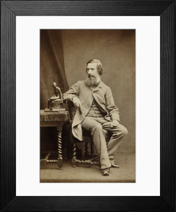 Framed Print : William Calder Marshall, late 19th century. Creator: John & Charles Watkins Framed Print : William Calder Marshall, late 19th century. Creator: John & Charles Watkins