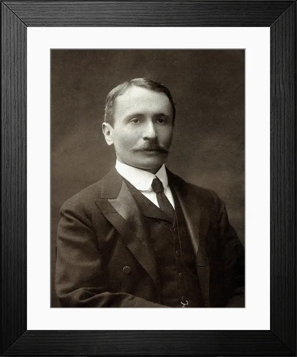 Framed Print : Sir Aurel Stein, 1909. Creator: John Thomson Framed Print : Sir Aurel Stein, 1909. Creator: John Thomson