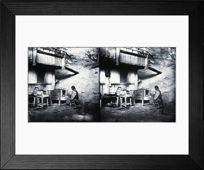 Framed Print : China, 1981 (from a negative of 1869). Creator: John Thomson Framed Print : China, 1981 (from a negative of 1869). Creator: John Thomson