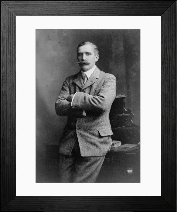 Framed Print : Henry Solomon Wellcome, late 19th-early 20th century. Creator: Lafayette Framed Print : Henry Solomon Wellcome, late 19th-early 20th century. Creator: Lafayette