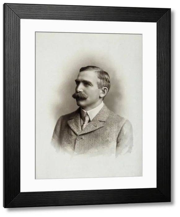 Framed Print : Henry Solomon Wellcome, late 19th-early 20th century. Creator: Lafayette Framed Print : Henry Solomon Wellcome, late 19th-early 20th century. Creator: Lafayette
