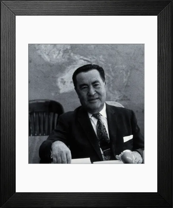 Framed Print : Manuel Baldomero Marquez Escobedo, c1960s. Creator: Leonard Jan Bruce-Chwatt Framed Print : Manuel Baldomero Marquez Escobedo, c1960s. Creator: Leonard Jan Bruce-Chwatt