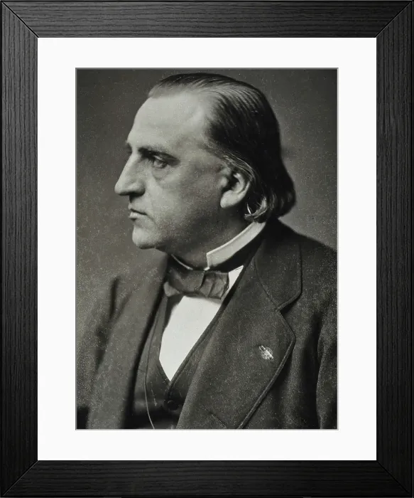 Framed Print : Jean Martin Charcot, late 19th century. Creator: Pierre Petit Framed Print : Jean Martin Charcot, late 19th century. Creator: Pierre Petit