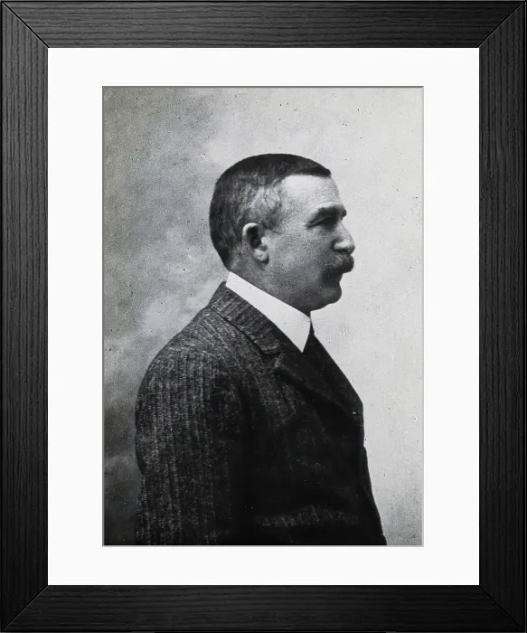 Framed Print : Henry Solomon Wellcome, 1926. Creator: Unknown Framed Print : Henry Solomon Wellcome, 1926. Creator: Unknown