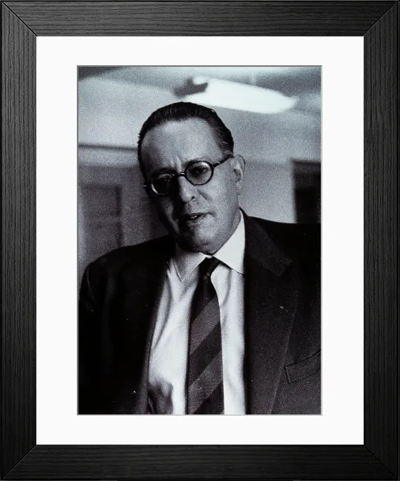 Framed Print : Jean-Joseph Schneider, c1960s. Creator: Leonard Jan Bruce-Chwatt Framed Print : Jean-Joseph Schneider, c1960s. Creator: Leonard Jan Bruce-Chwatt