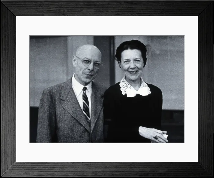 Framed Print : William Hay Taliaferro and Lucy Graves Taliaferro, c1950s. Creator: Unknown Framed Print : William Hay Taliaferro and Lucy Graves Taliaferro, c1950s. Creator: Unknown