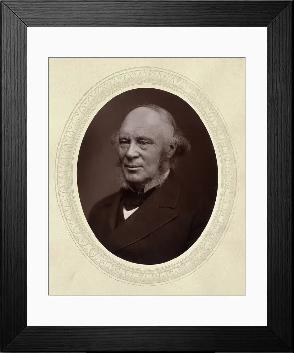 Framed Print : Sir John Fowler, late 19th century. Creator: Lock & Whitfield Framed Print : Sir John Fowler, late 19th century. Creator: Lock & Whitfield
