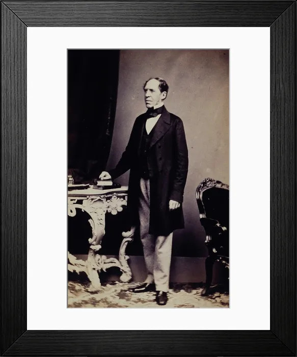 Framed Print : James Moncrieff Arnott, c1850s. Creator: Maull & Polyblank Framed Print : James Moncrieff Arnott, c1850s. Creator: Maull & Polyblank