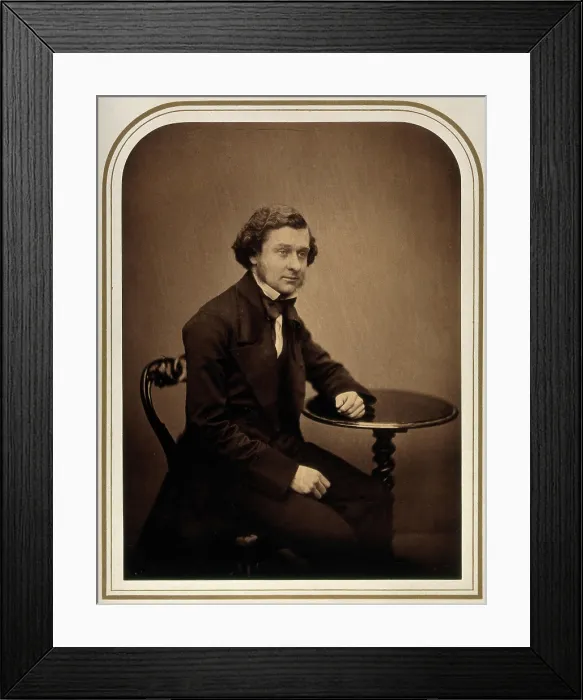 Framed Print : Lionel Smith Beale, c1850s. Creator: Maull & Polyblank Framed Print : Lionel Smith Beale, c1850s. Creator: Maull & Polyblank