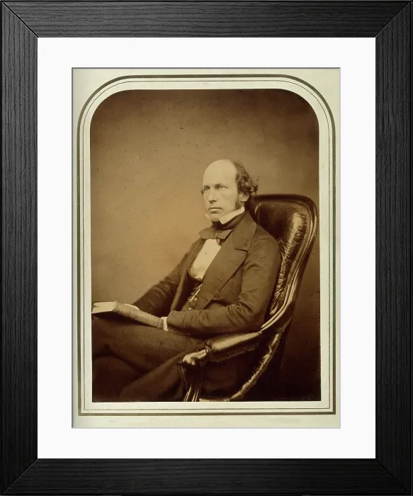 Framed Print : William Benjamin Carpenter, 1855. Creator: Maull & Polyblank Framed Print : William Benjamin Carpenter, 1855. Creator: Maull & Polyblank