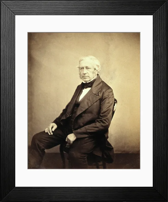 Framed Print : John Stevens Henslow, c1850s. Creator: Maull & Polyblank Framed Print : John Stevens Henslow, c1850s. Creator: Maull & Polyblank